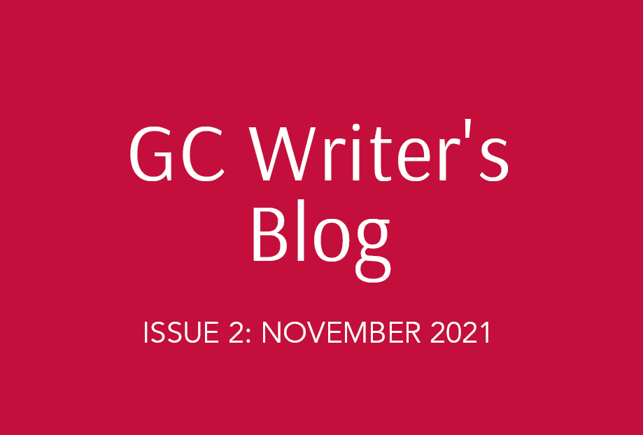 Writer's Blog: Issue 2 Writer's Blog: Issue 2